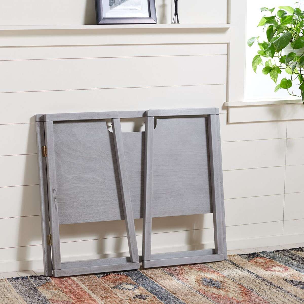 Safavieh Osgood Desk - Dark Gray - Image 3