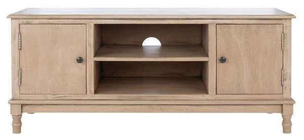 Safavieh Ozark 2 Door 1 Shelf Media Stand - Sand - Image 2