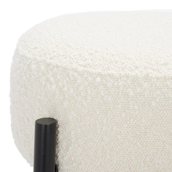 Safavieh Paisleigh Metal Counter Stool - Ivory - Image 4