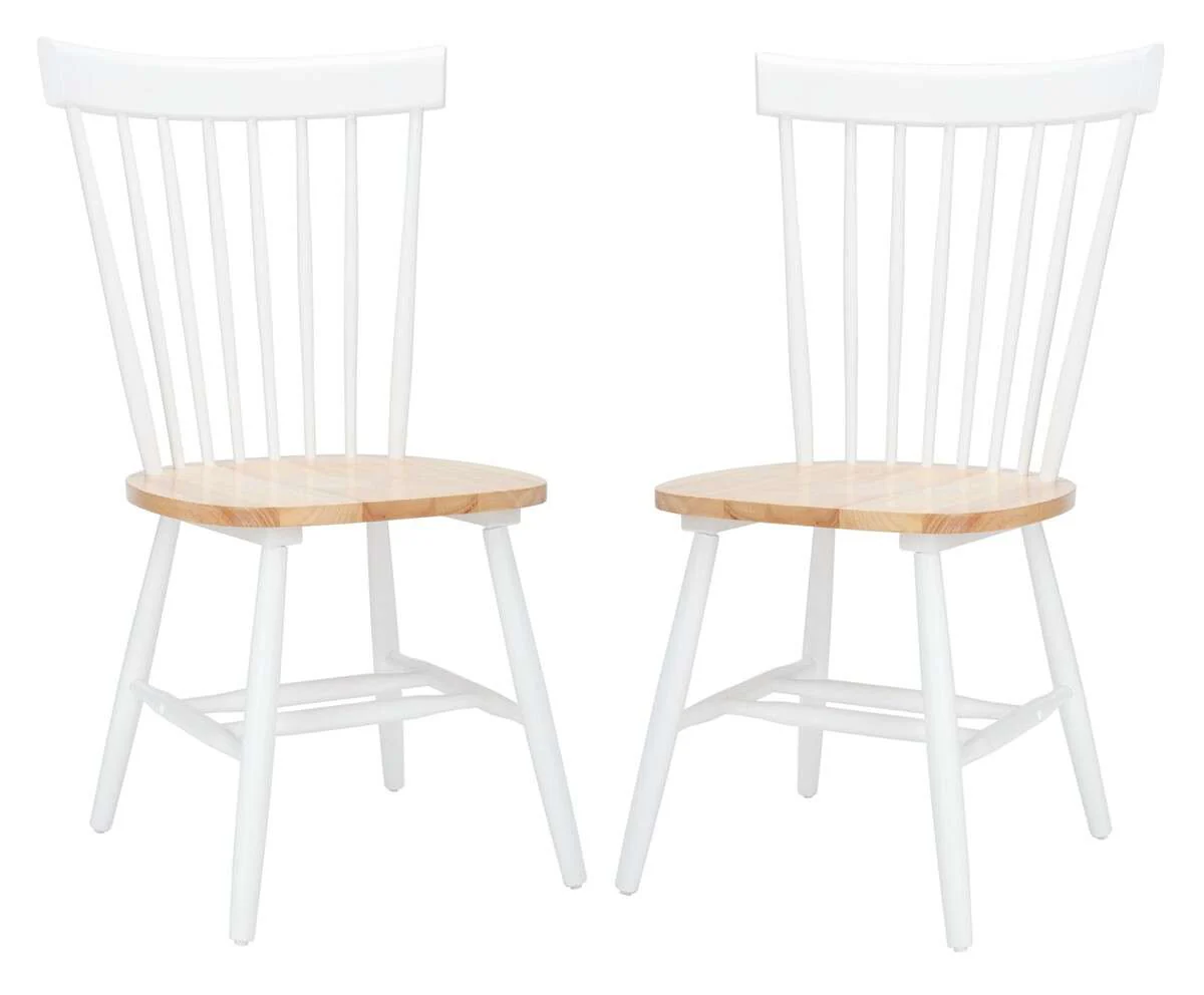 Safavieh Parker Side Chair Set Of 2 - White - Image 2