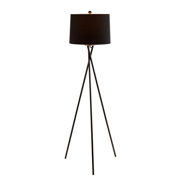 Safavieh Parsen Floor Lamp - Black - Image 2