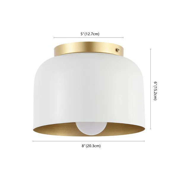 Safavieh Peale Flush Mount - White - Image 3