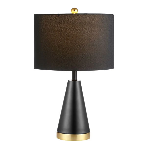 Safavieh Penla Table Lamp Set Of 2 - Black - Image 2