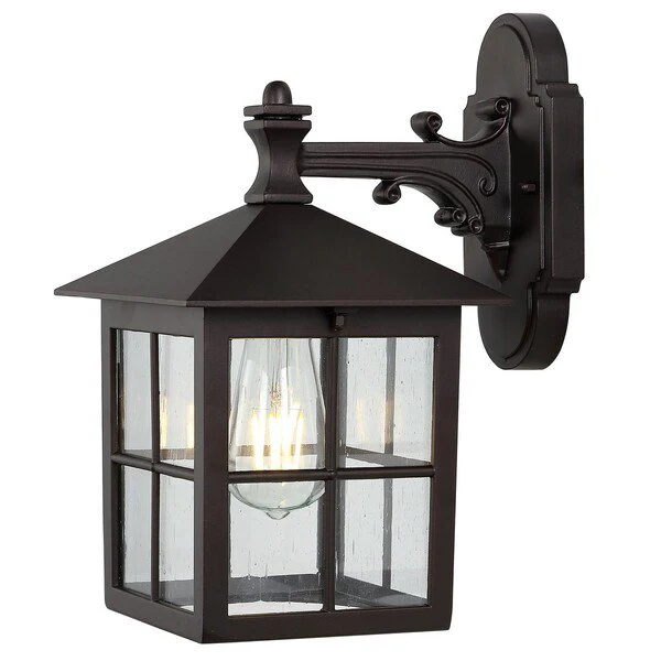 Safavieh Penryn Outdoor Wall Sconce Set Of 2 - Black - Image 2