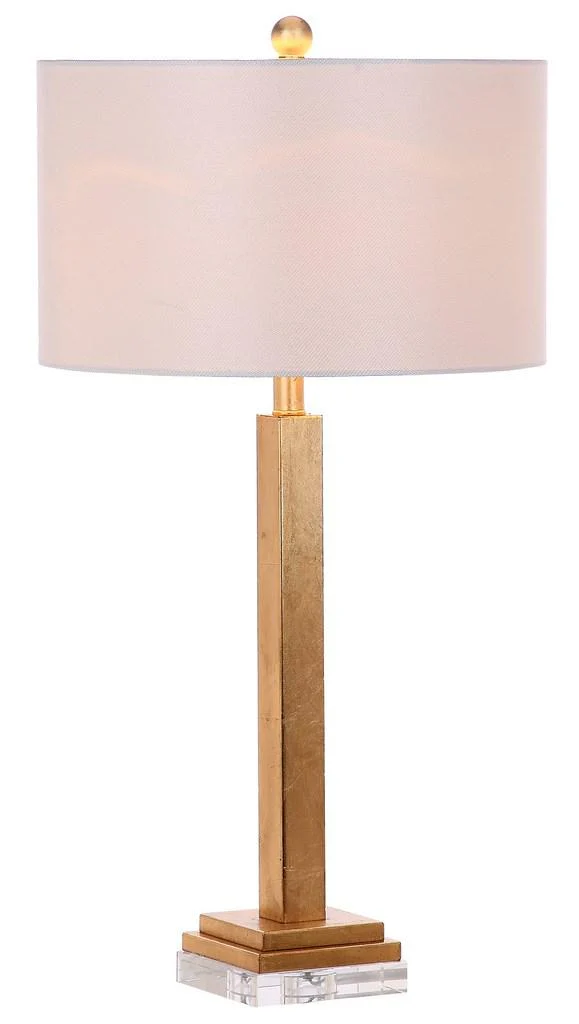 Safavieh Perri 30-Inch H Crystal Base Table Lamp Set Of 2 - Gold - Image 2
