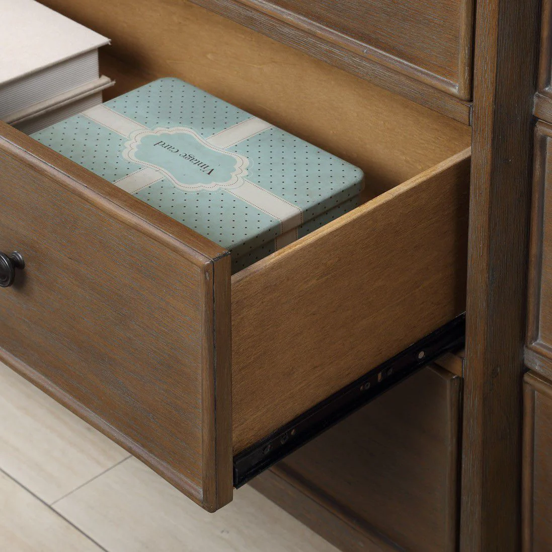 Safavieh Phineas 9 Drawer Sideboard - Walnut - Image 5