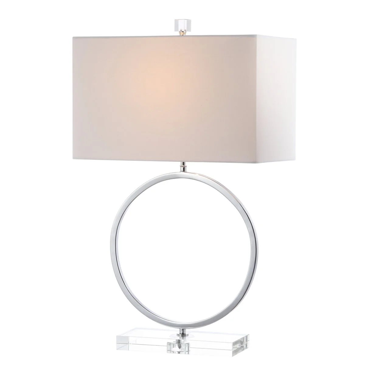 Safavieh Phoenix Table Lamp Set Of 2 - Chrome - Image 3