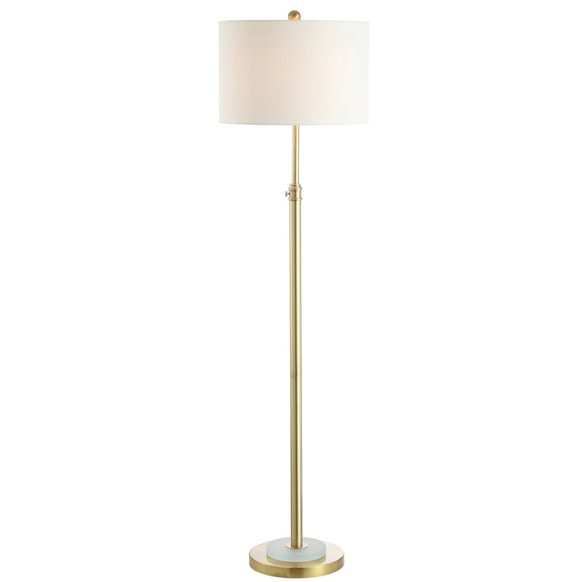 Safavieh Pierson Floor Lamp - Brass Gold - Image 3
