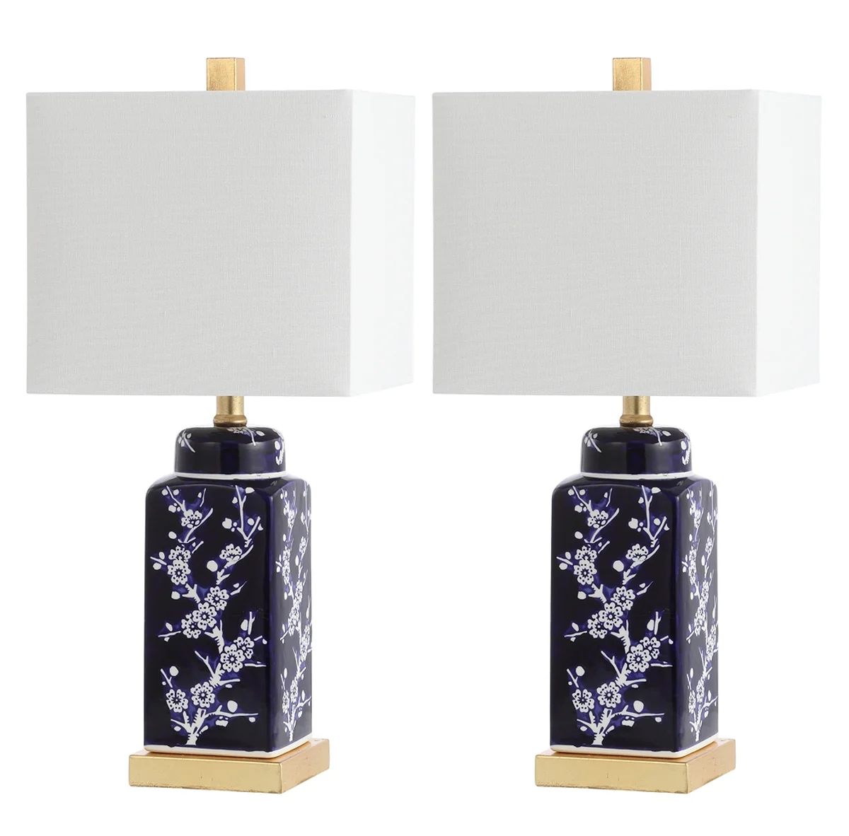 Safavieh Pilar Table Lamp Set Of 2 - Navy - Image 2