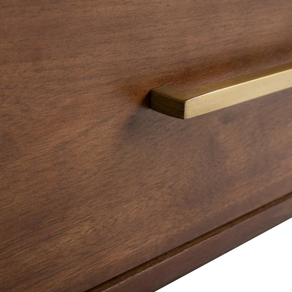 Safavieh Poesy 1 Drawer Nightstand - Brown - Image 4