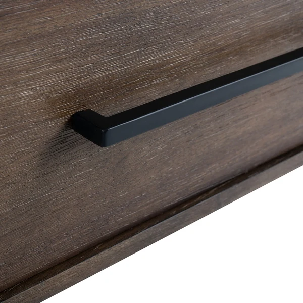 Safavieh Poesy 1 Drawer Nightstand - Dark Chocolate - Image 4