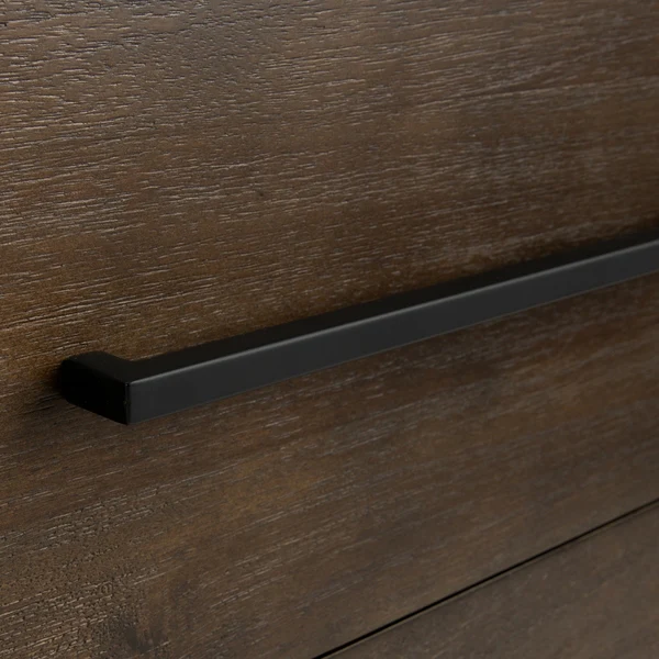 Safavieh Poesy 6 Drawer Dresser - Dark Chocolate - Image 4