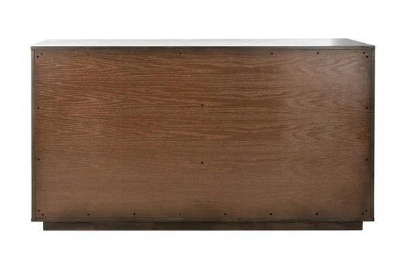 Safavieh Poesy 6 Drawer Dresser - Dark Chocolate - Image 5