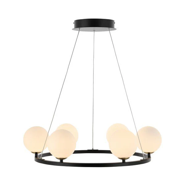 Safavieh Pomona Chandelier - Matte Black - Image 2