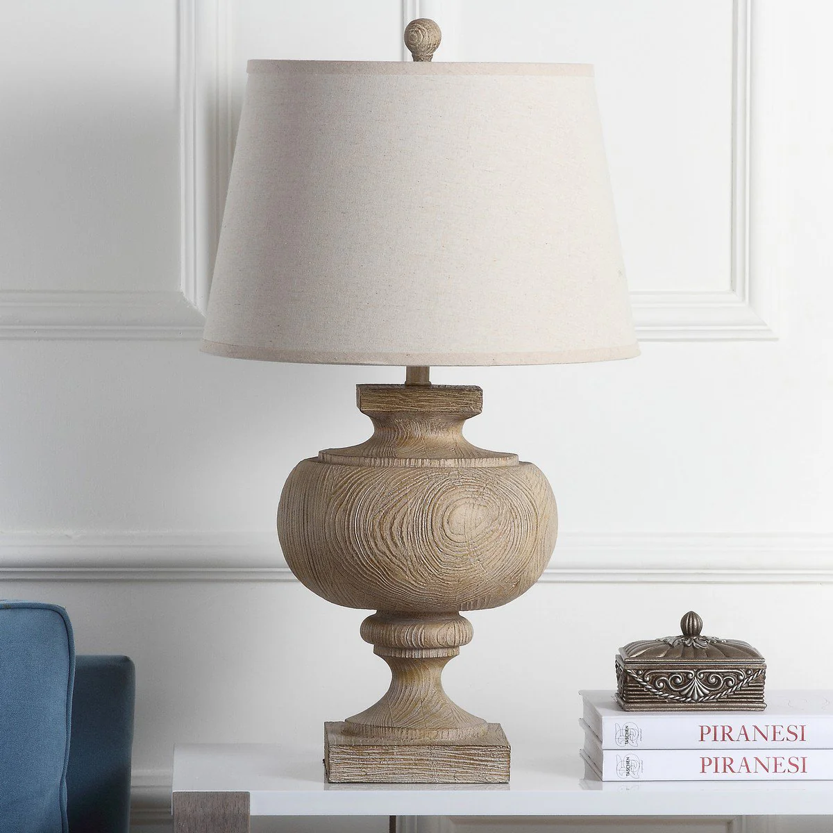 Safavieh Prescott 31-Inch Wood Table Lamp - Wood Finish - Image 2