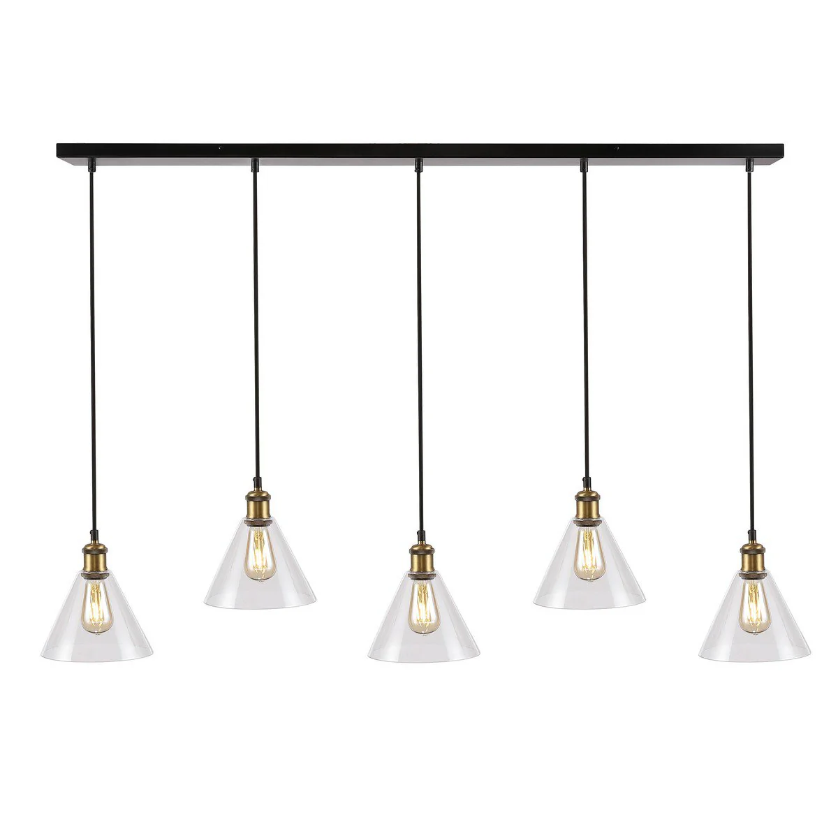 Safavieh Presta Pendant - Black - Image 2
