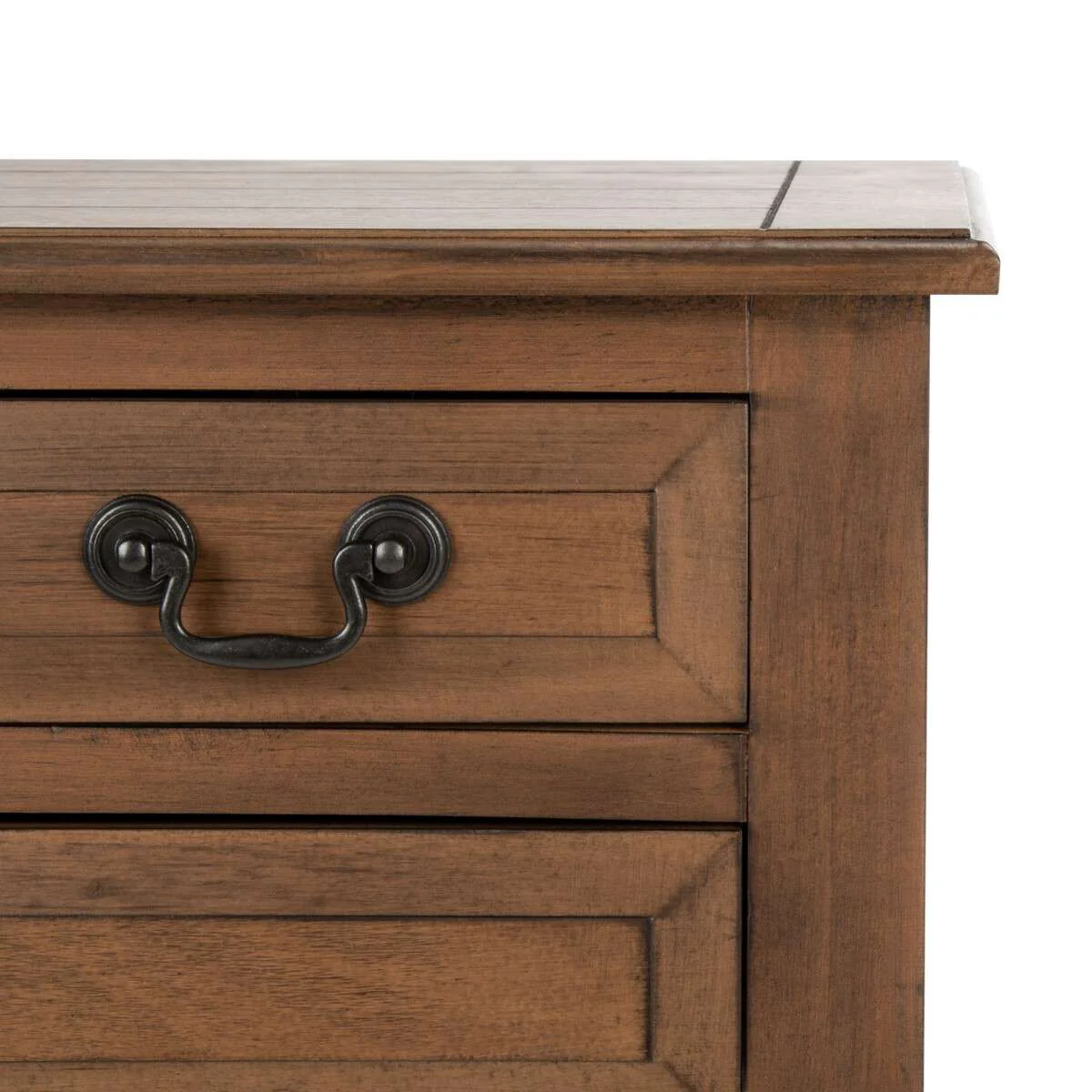 Safavieh Primrose 3 Drawer Console Table - Brown - Image 4