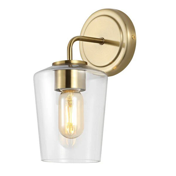 Safavieh Prospect Wall Sconce - Satin Brass - Image 2