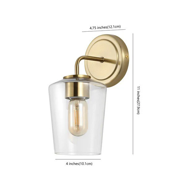 Safavieh Prospect Wall Sconce - Satin Brass - Image 3
