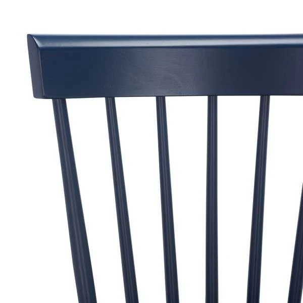 Safavieh Providence Counter Stool Set Of 2 - Navy - Image 3