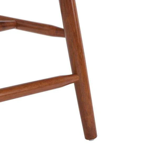 Safavieh Providence Counter Stool Set Of 2 - Walnut - Image 3