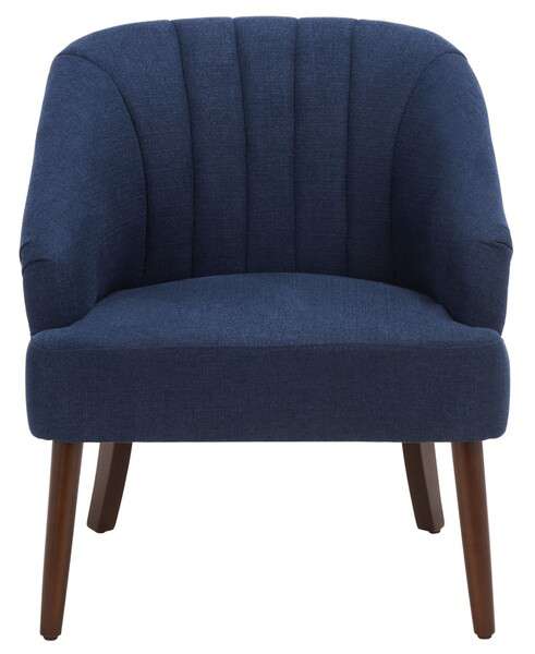 Safavieh Quenton Accent Chair - Navy - Image 2