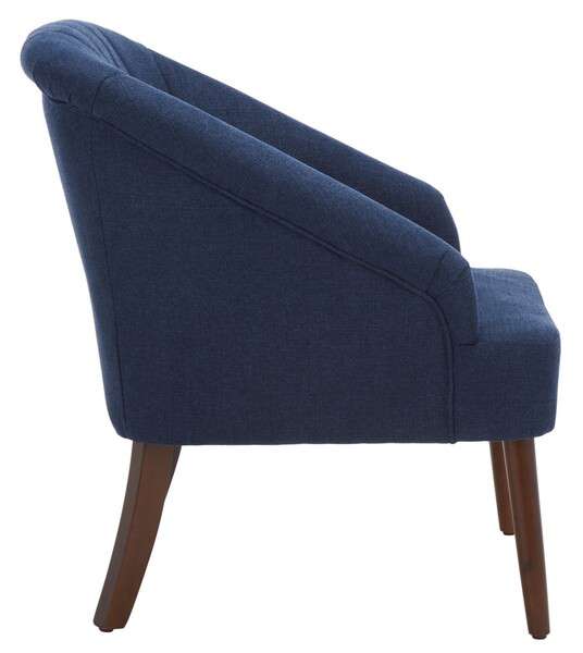 Safavieh Quenton Accent Chair - Navy - Image 3