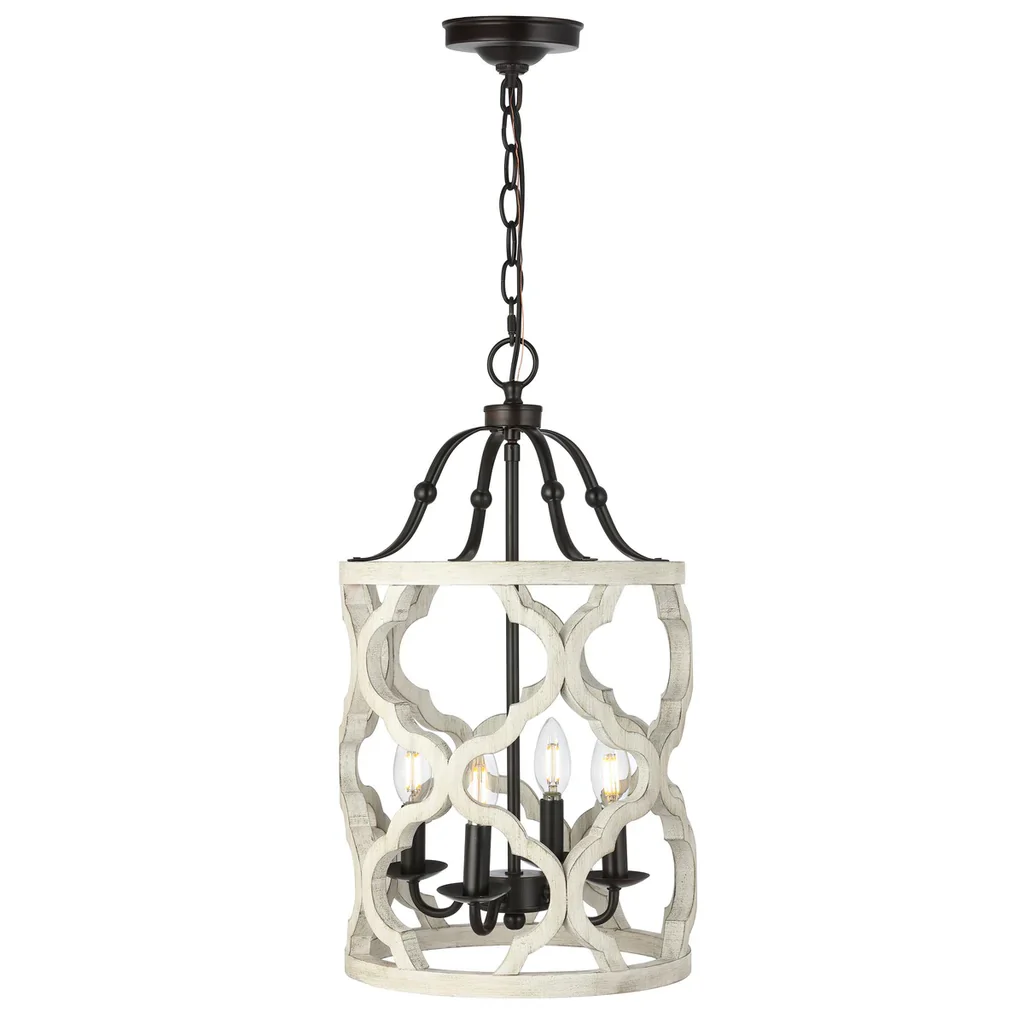 Safavieh Quinby Pendant - Oil-Rubbed Bronze (Black) - Image 2