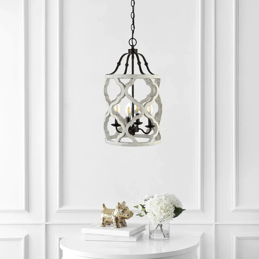 Safavieh Quinby Pendant - Oil-Rubbed Bronze (Black) - Image 4
