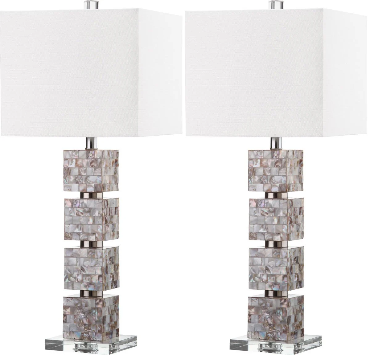 Safavieh Rafferty 29-Inch H Table Lamp Set Of 2 - Cream - Image 2