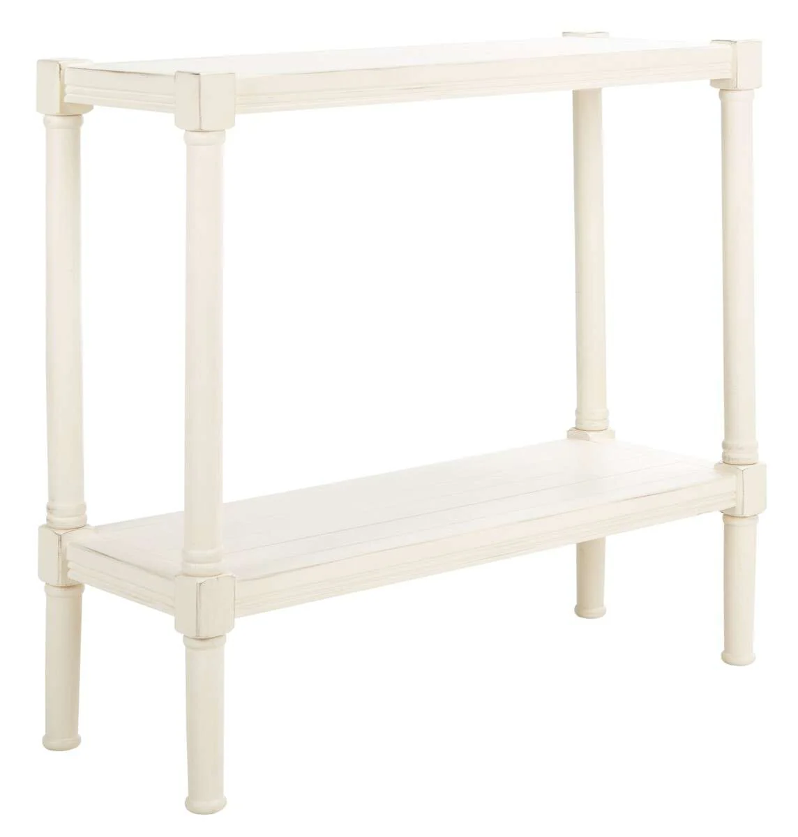 Safavieh Rafiki Console Table - Distressed White - Image 2