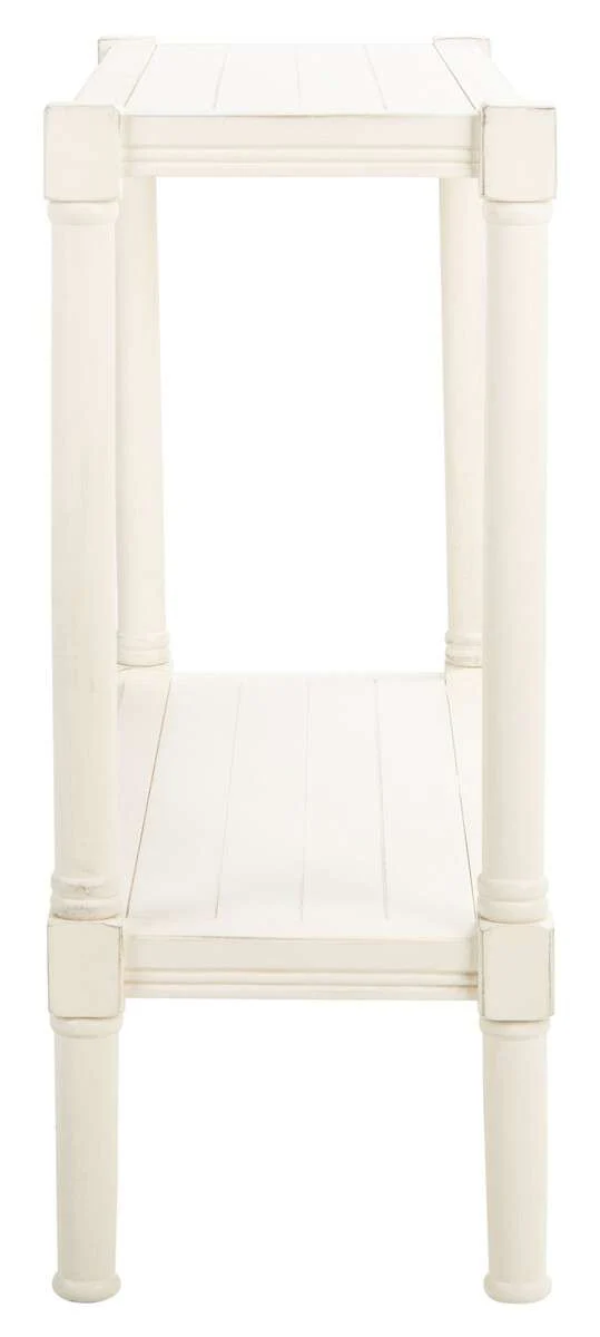 Safavieh Rafiki Console Table - Distressed White - Image 4