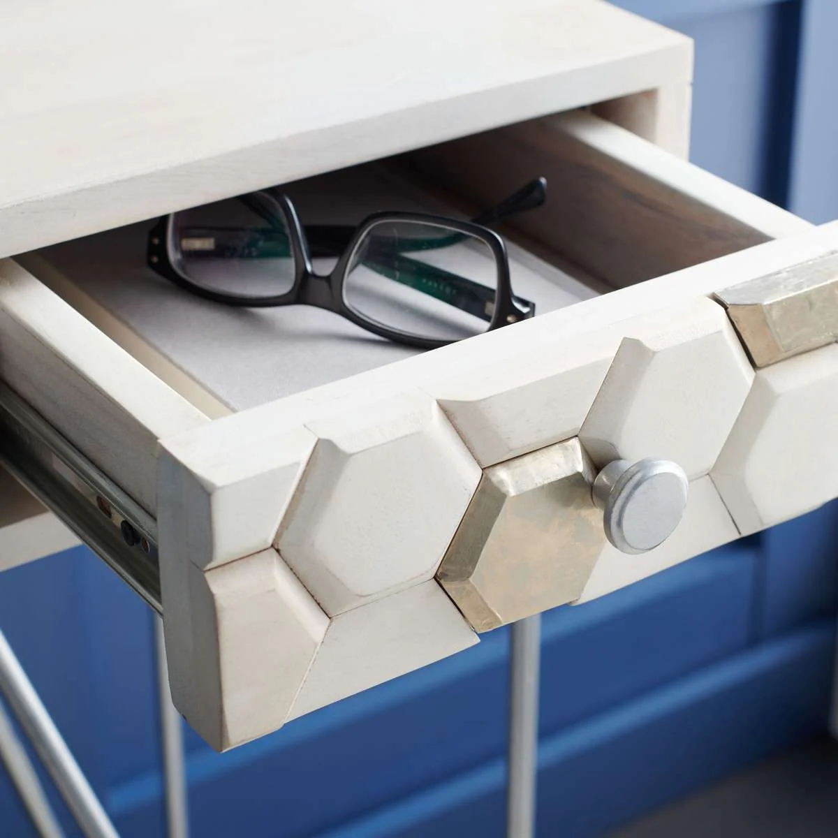 Safavieh Raveena Desk - White Wash - Image 4