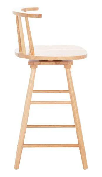 Safavieh Ray Swivel Counter Stool - Natural - Image 3