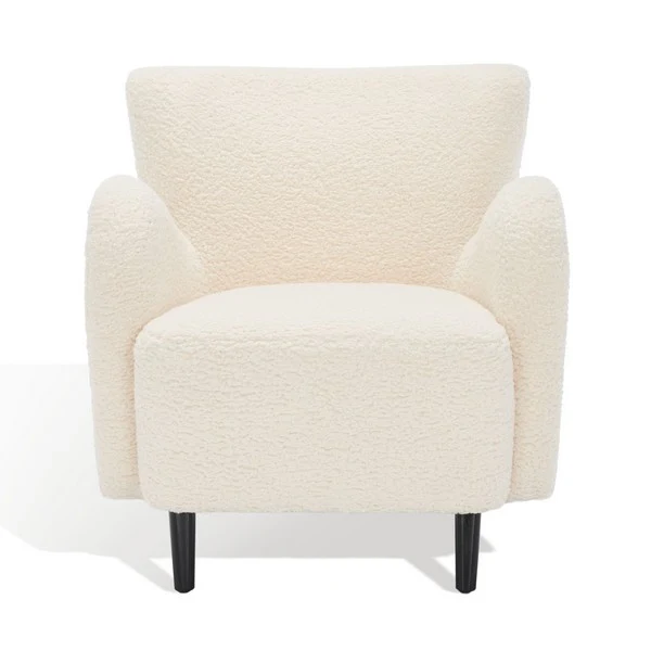 Safavieh Rayanne Modern Wingback Chair - Ivory - Image 2
