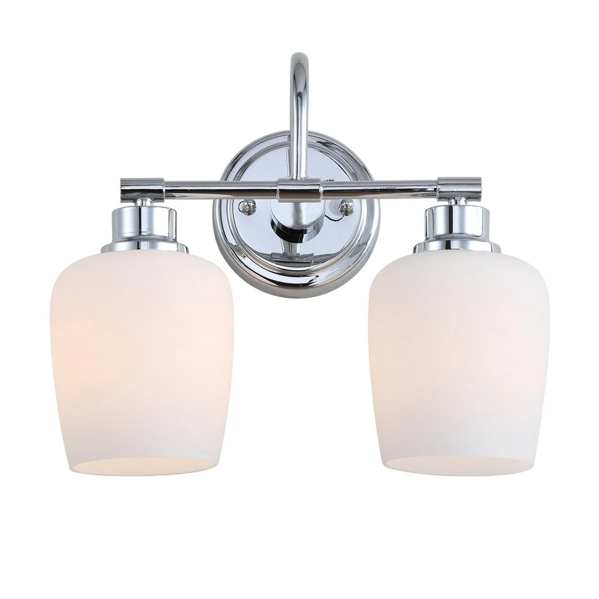 Safavieh Rayden Two Light Bathroom Sconce - Chrome - Image 3