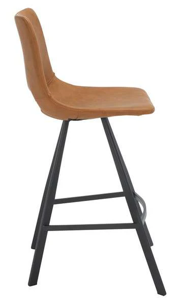 Safavieh Raylee Counter Stool - Cognac - Image 3