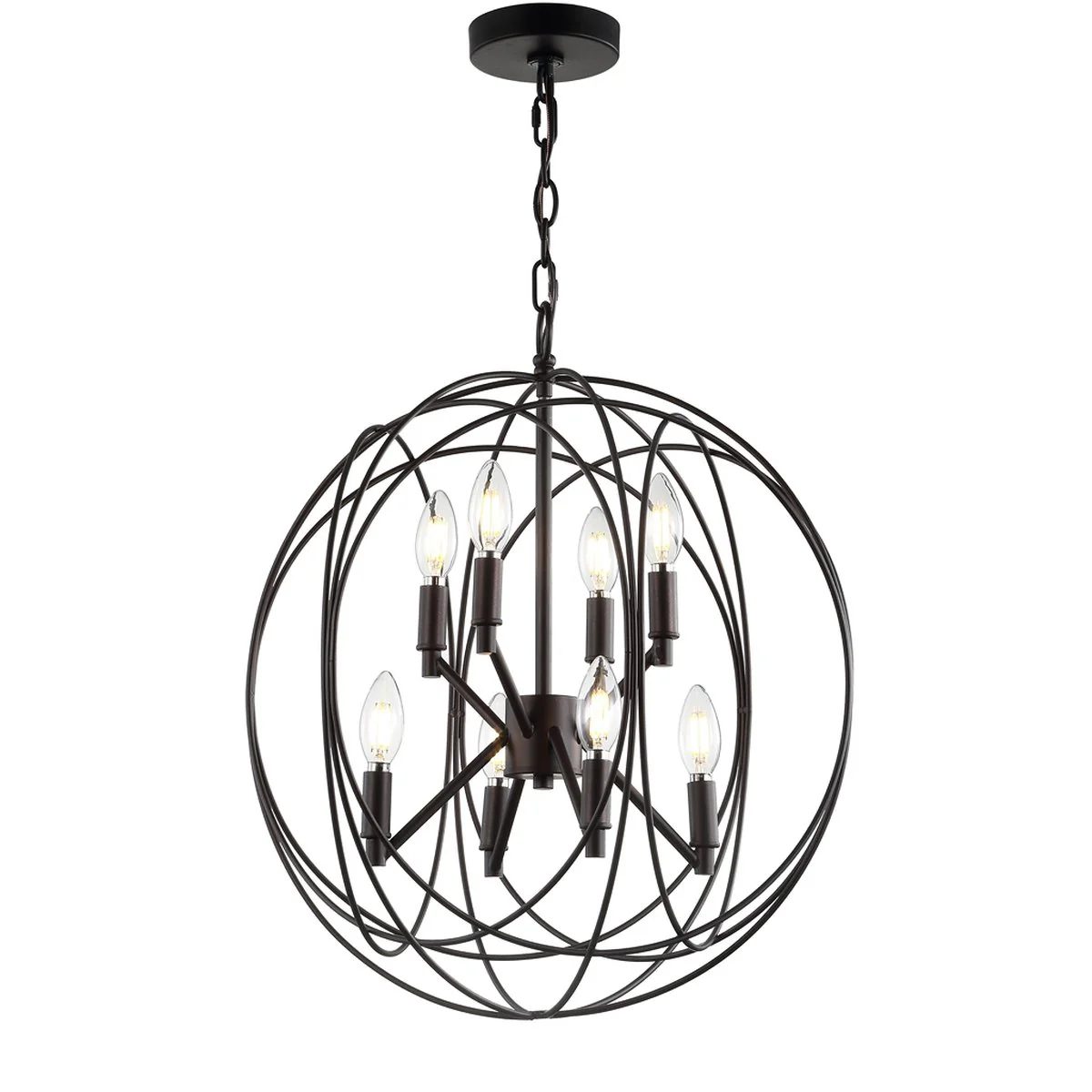 Safavieh Raylon Pendant - Dark Grey - Image 3