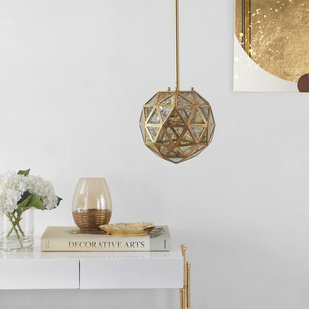Safavieh Relma Pendant - Gold - Image 3