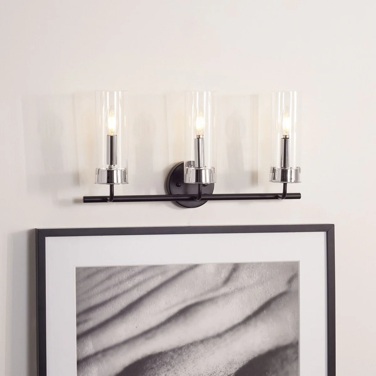 Safavieh Remery Vanity Sconce - Matte Black - Image 3