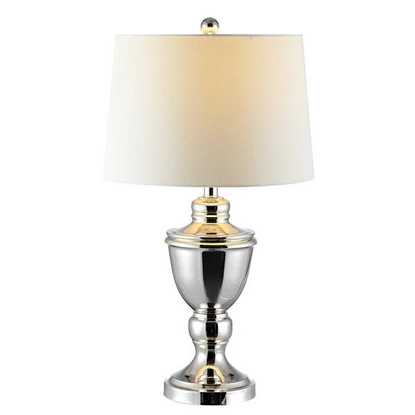 Safavieh Ressa Table Lamp - Polished Nickel - Image 2
