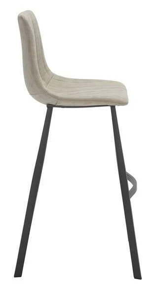 Safavieh Rhyatte Bar Stool - Gray - Image 3