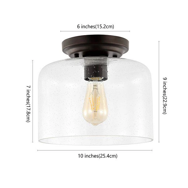 Safavieh Rianne Flush Mount - Black - Image 3