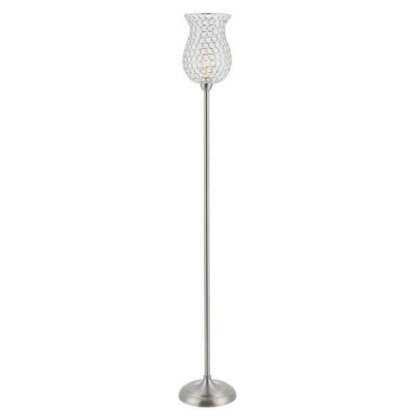 Safavieh Ricky Iron Floor Lamp - Nickel - Image 2