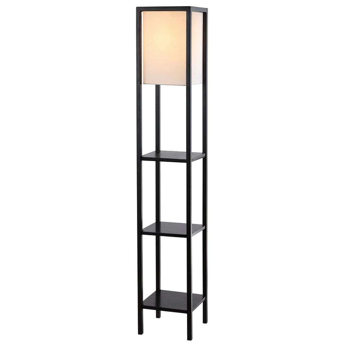 Safavieh Rista Shelf Floor Lamp - Black - Image 3