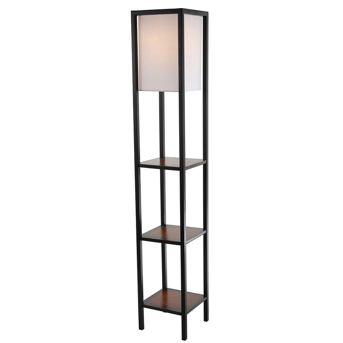 Safavieh Rista Shelf Floor Lamp - Cherry - Image 3
