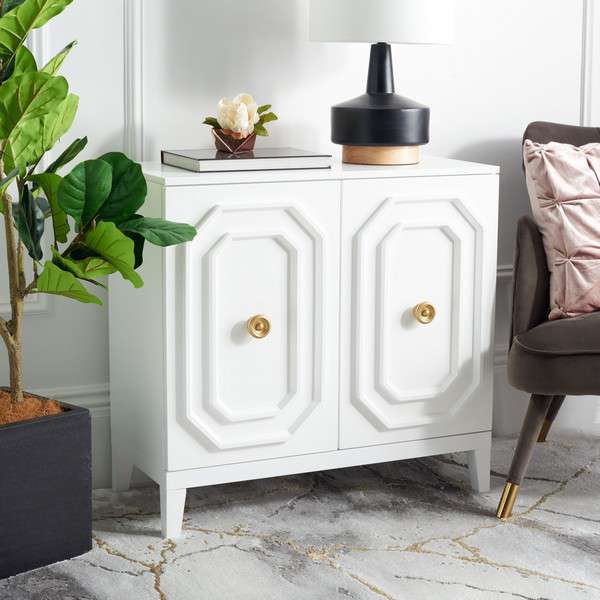 Safavieh Riya 2 Door Cabinet - White - Image 4