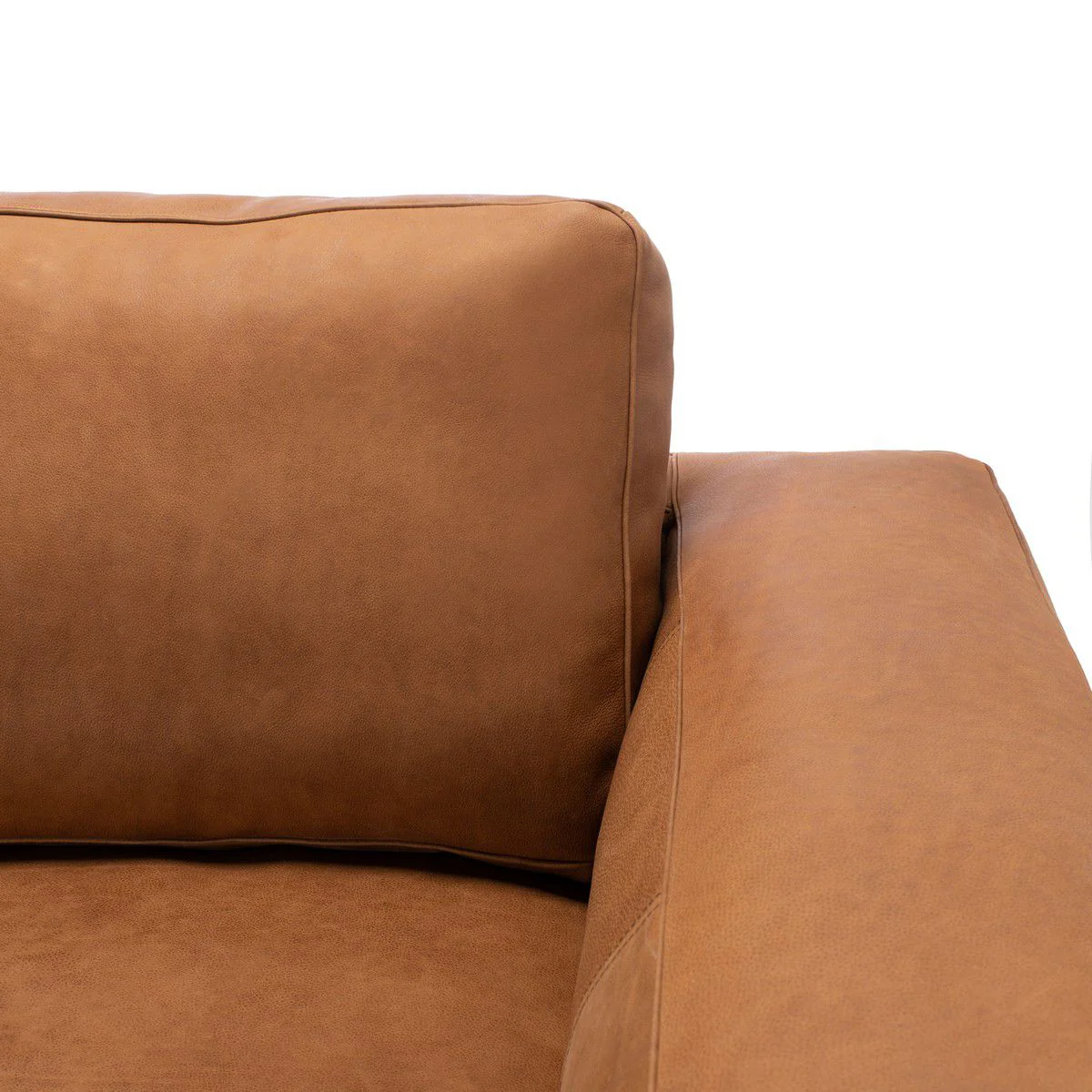 Safavieh Roderigo Leather Sofa - Camel - Image 5