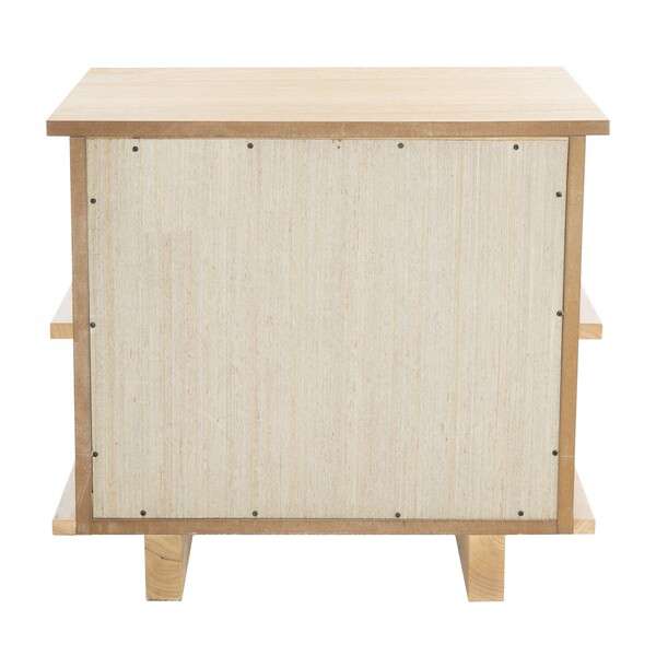 Safavieh Rodney 2 Drawer Nightstand - Natural - Image 3