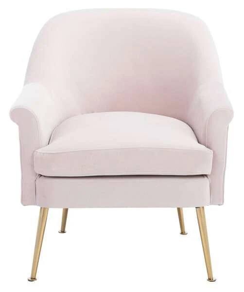 Safavieh Rodrik Accent Chair - Light Pink - Image 2